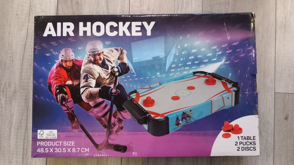 Cymbergaj air Hockey mini stół powietrzny hokej dla dzieci