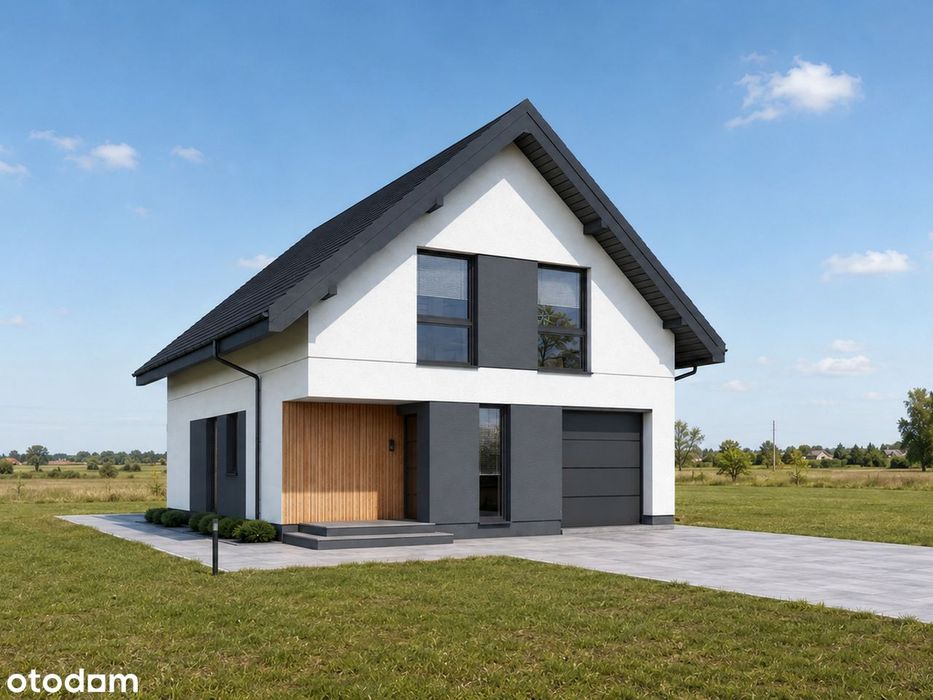 Nowy dom 146 m² | działka 1175 m² | Pigża pod Toruniem