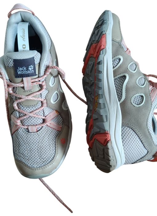 Buty trekkingowe Jack Wolfskin comfort fit r 37,5 beżowe