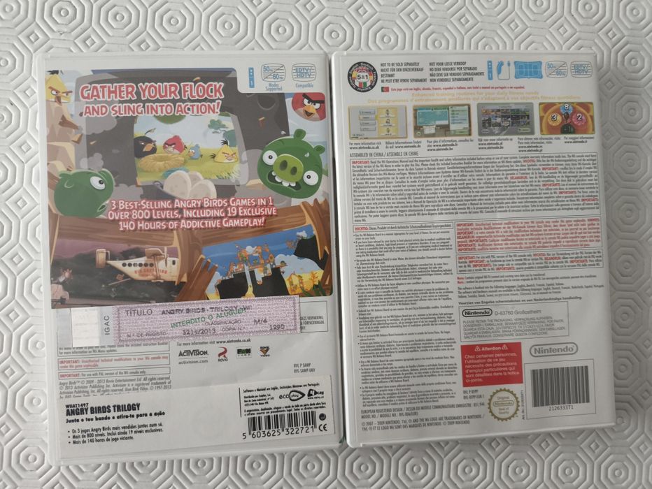 Jogos originais Wii