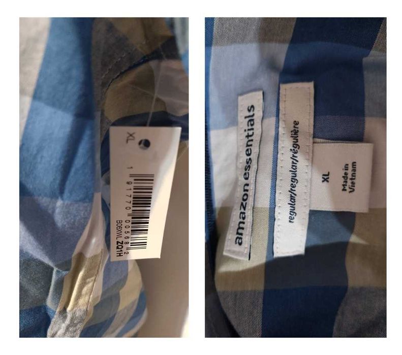 Conjunto de 2 Camisas Manga curta Tam XL (101)