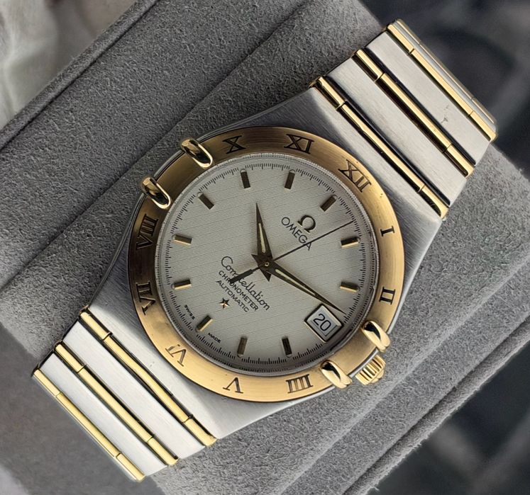 Omega Constellation Chronometer Automatic złoto 18k stal 35,5 mm