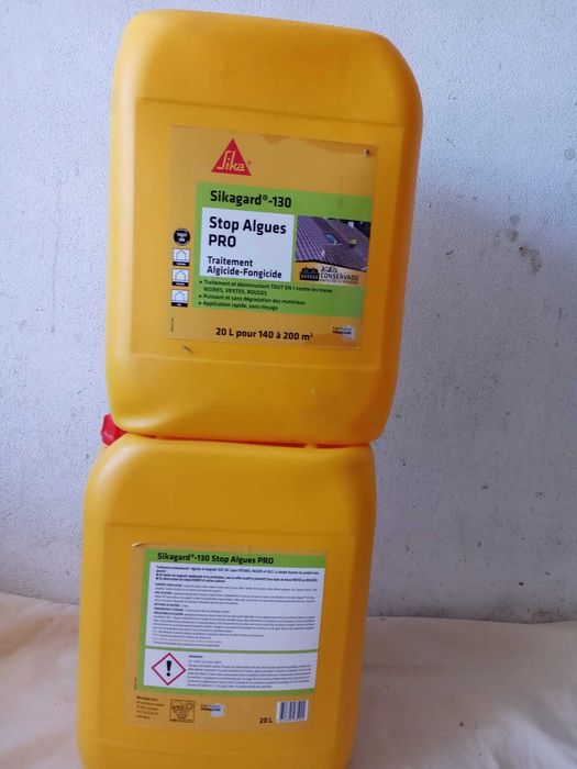 Stop Algyes Pro/ Sikagard 130 - Limpeza de telhados e Paredes