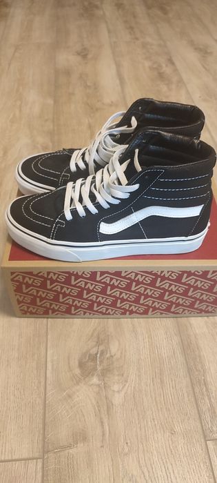 Високі кеди Vans Sk8-Hi чорні, 39 розмір