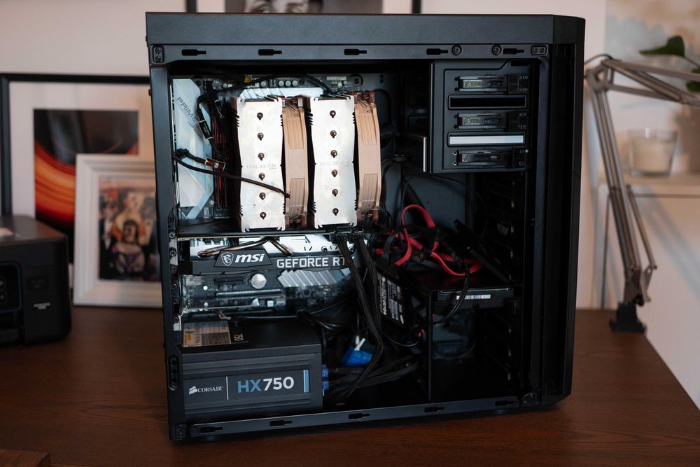 Mega Computador Intel i9-7900X 10Cores 4.3 GHz 80GB RAM RTX 3060ti 5TB