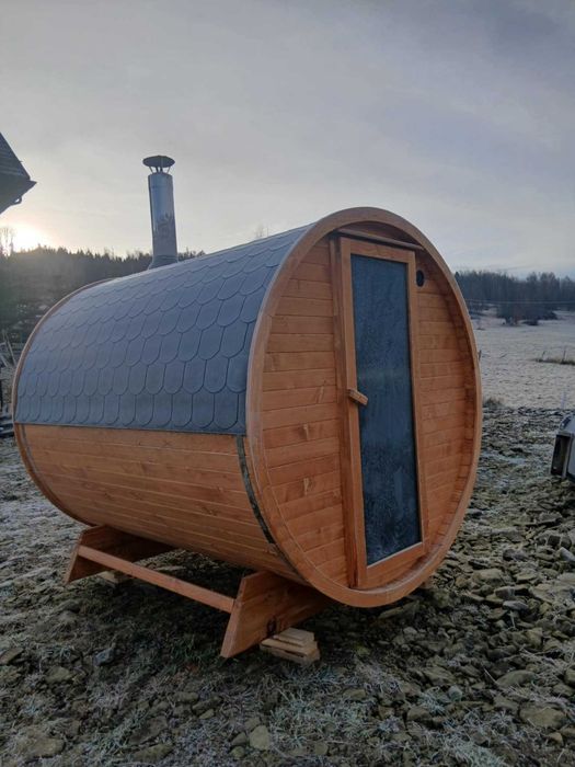 Sauna beczka 200 cm