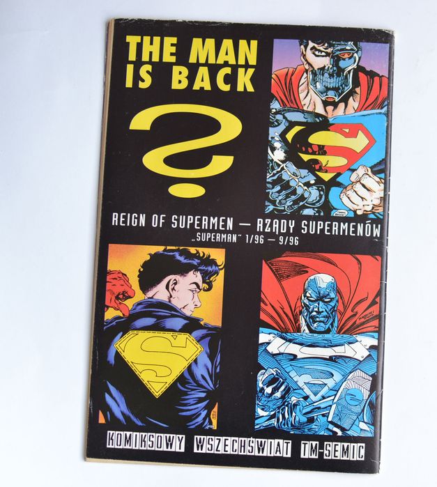 Superman 12/95 tm semic komiks DC