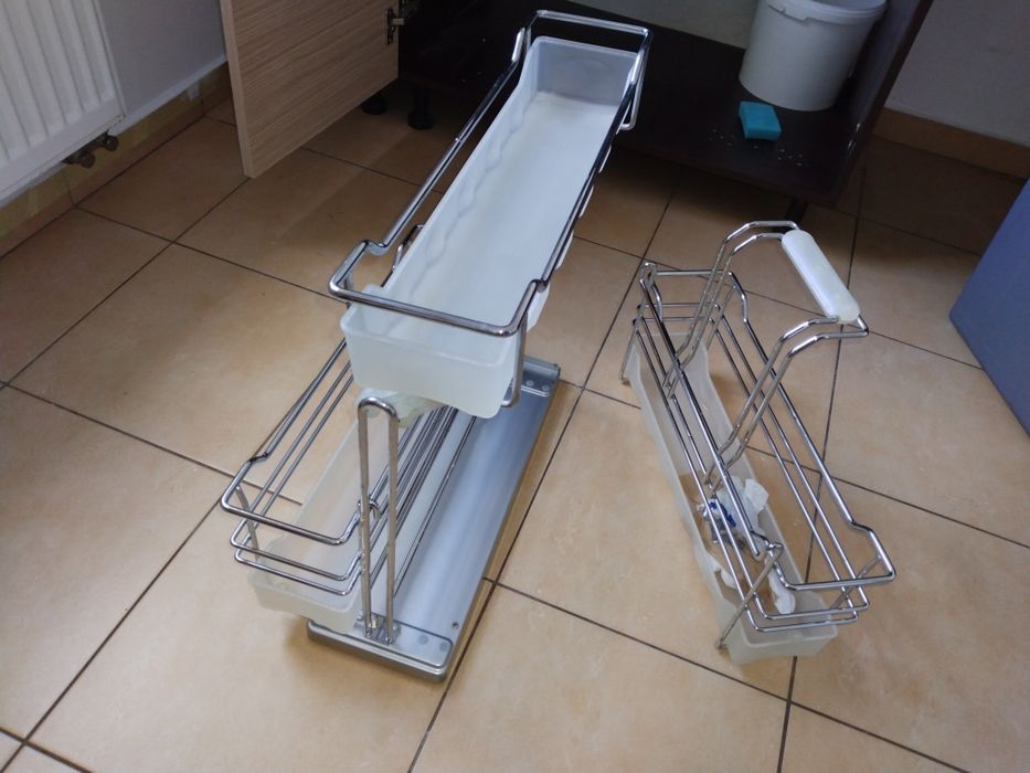 Cargo kosz dwupoziomowy na detergenty, wysuwany