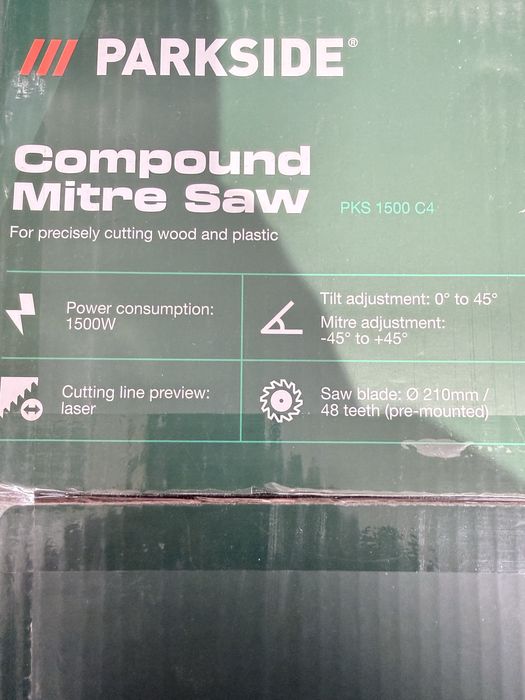 Piła poprzeczna ukośnica 1500W PKS1500 C4