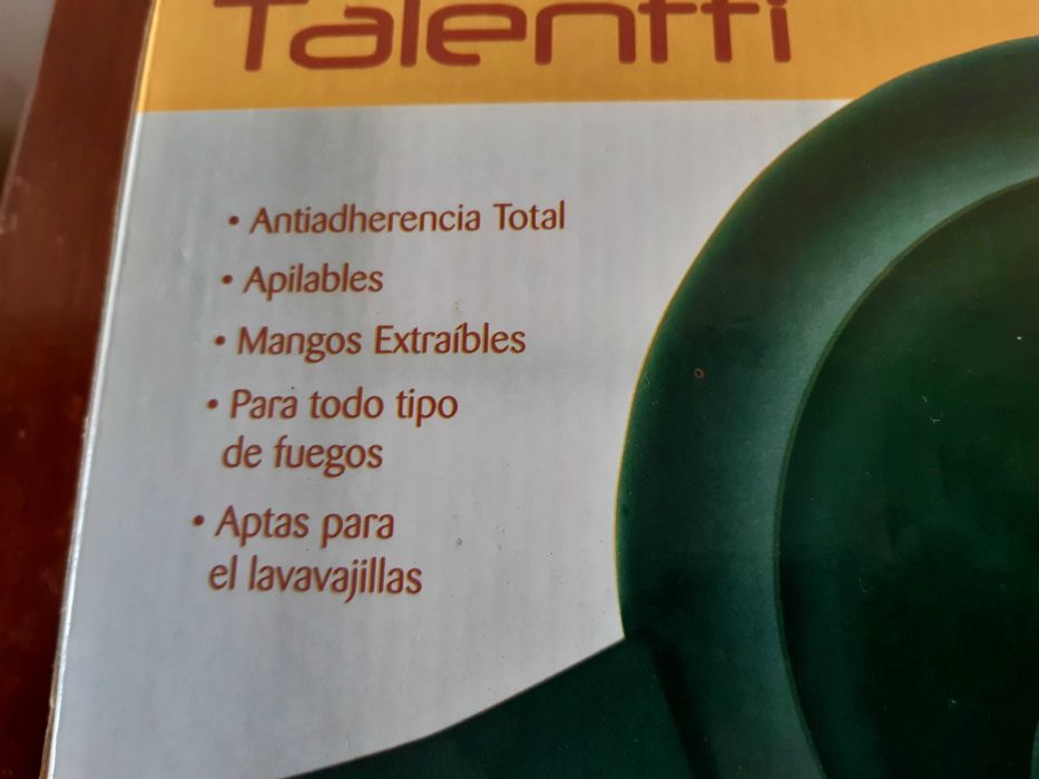 Conjunto 3 frigideiras, novas, seladas, na embalagem original