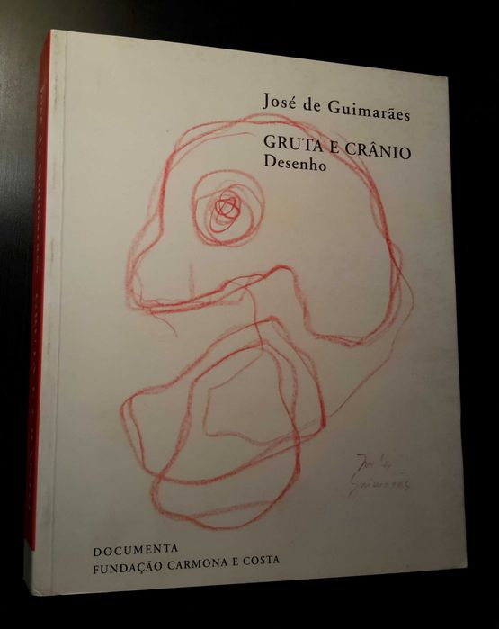 José de Guimarães - Gruta e Crânio - desenho