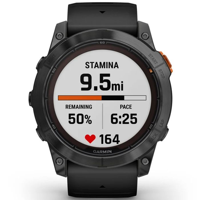 Годинник Garmin fenix 7X Pro Solar Edition 51mm Slate Gray Black Band