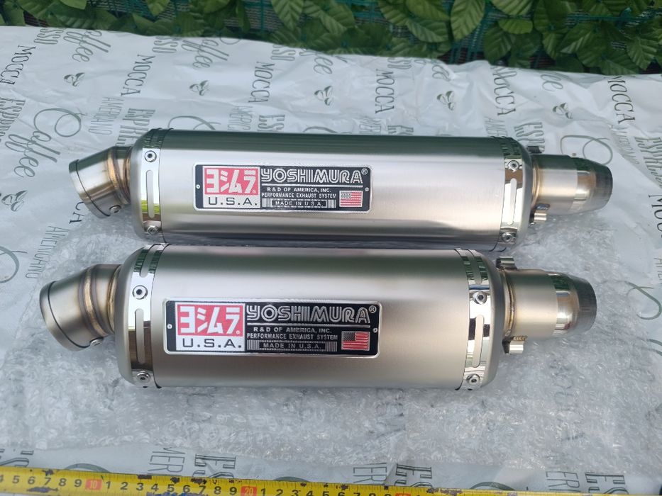Ponteiras de escape universais 51mm para mota