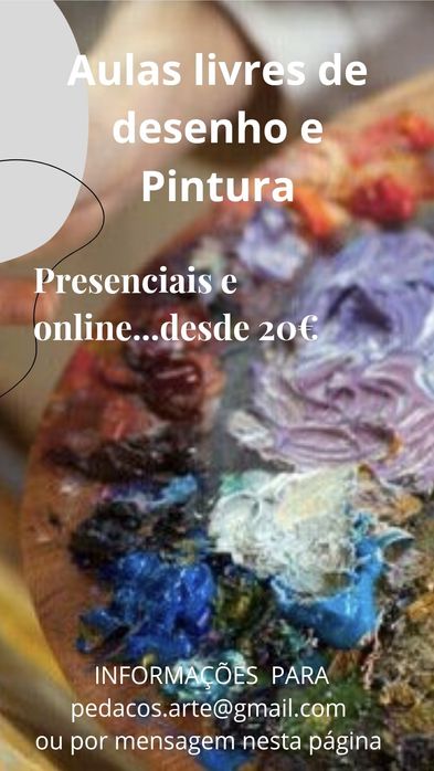 Cursos de pintura e desenho