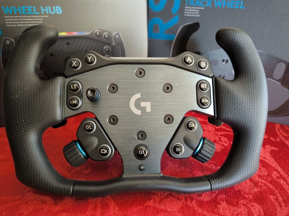 Volante Logitech RS track wheel com wheel hub