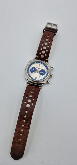 Geckota C-01 Racing Chronograph Panda  - 1-st Generation - MecaQuartz