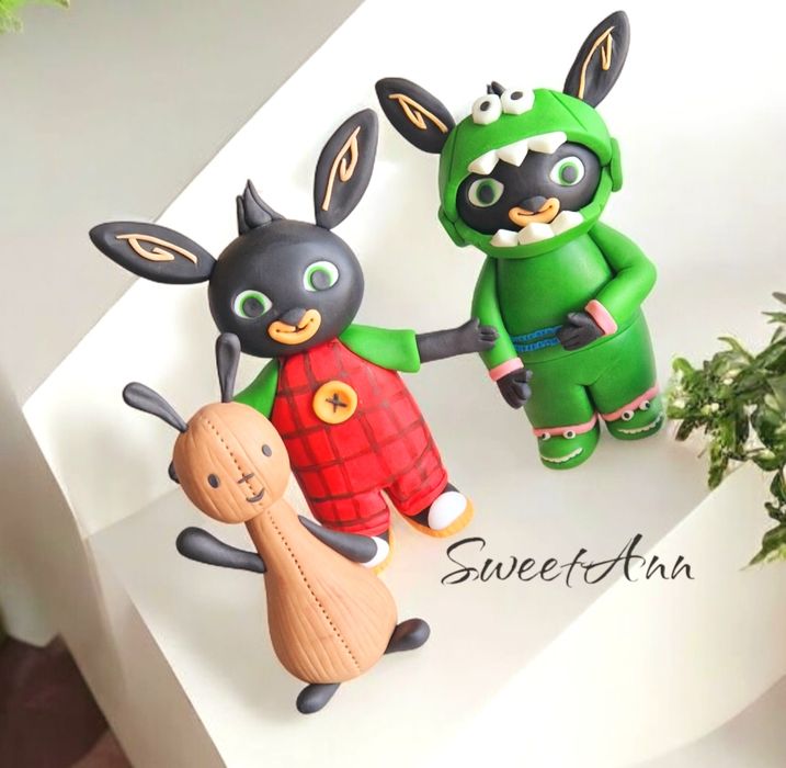 Bing I Flop figurki na tort