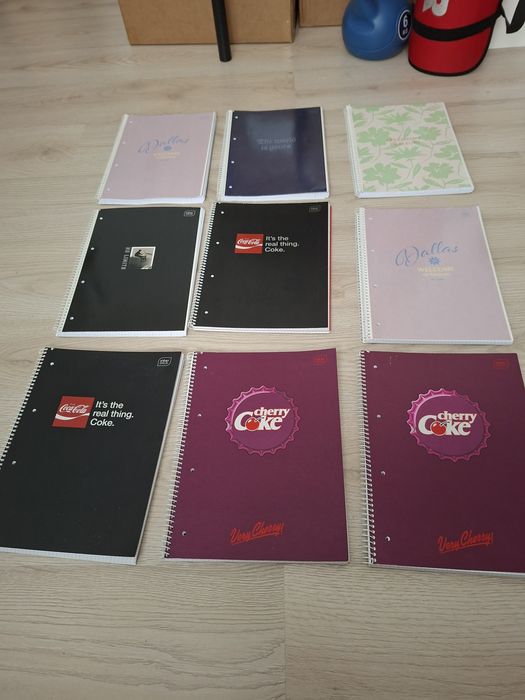 Zeszyty A4 zestaw 10sztk nowe interdruk