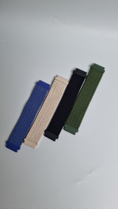 Pleciony nylonowy pasek do Samsung Galaxy Watch 7,6-6 Classic, 5,4-4 C