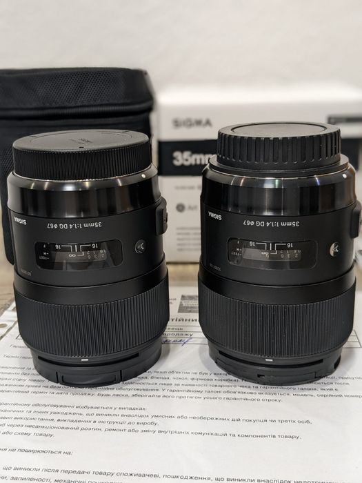 Об'єктив Sigma 35mm f/1.4 Art Canon — різкість і боке рівня PRO