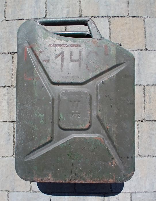 Zbiornik kanister na paliwo metalowy 20L