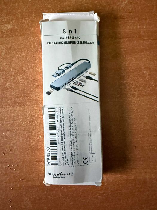 Hub usb a usb c