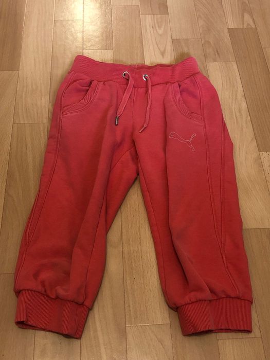 spodnie czerwone puma