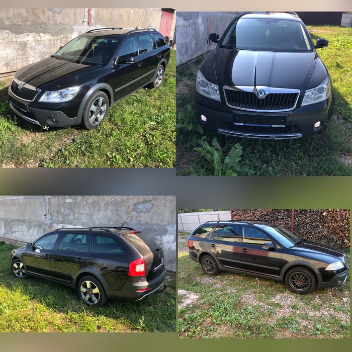 Бампер Шкода Октавія А5 Скаут RS