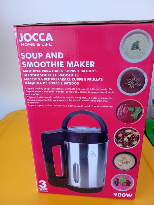 Máquina sopa e sumos jocca