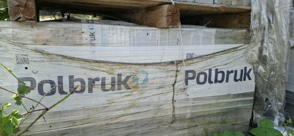 Kostka Polbruk biała płukana 150m2