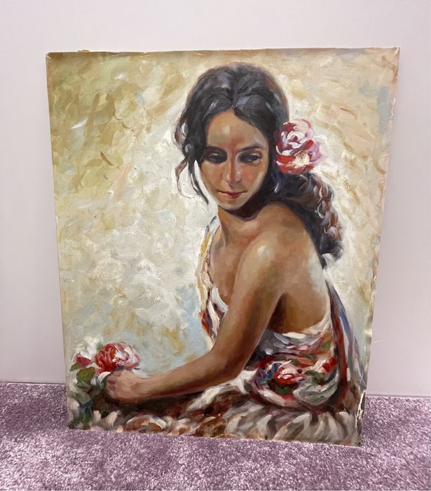 Hiszpanka obraz na płótnie