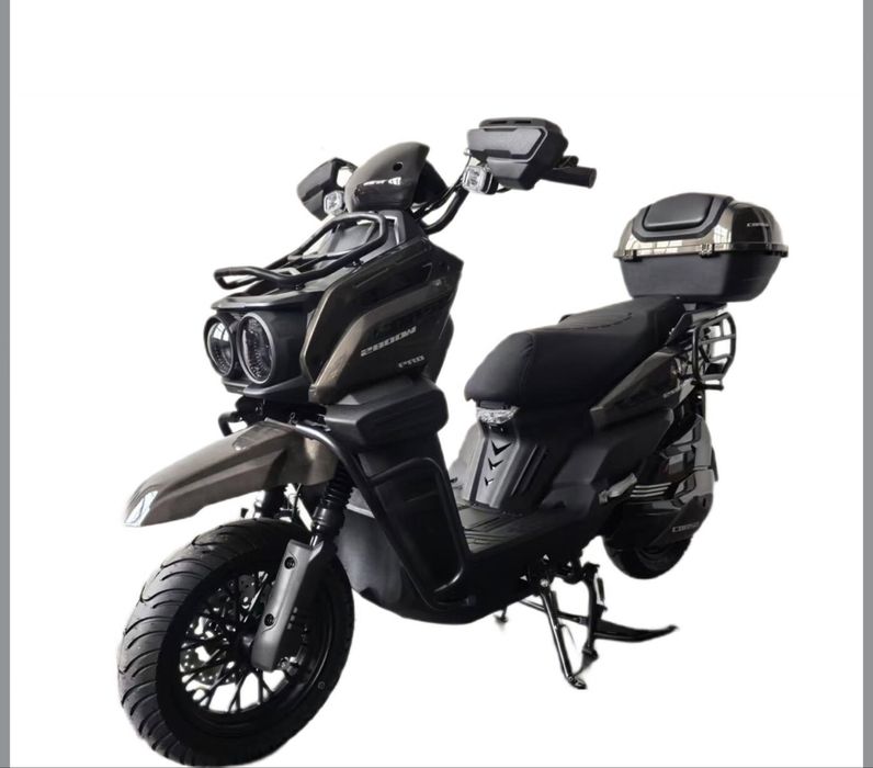 ОДЕСА ДОСТАВКА БЕЗКОШТОВНА! Електричний мопед Corso BlackFury, двигун 2800W, акумулятор літій-залізо-фосфатний