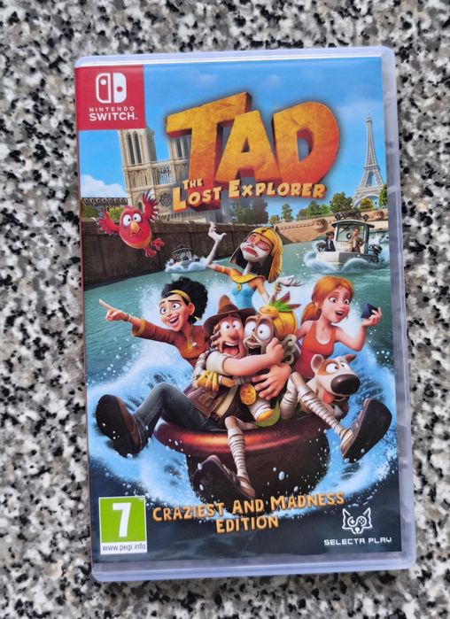 Tad the lost explorer craziest and madness edition Nintendo switch