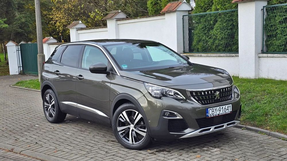 Peugeot 3008 2018r 1,6i 165KM Virtual Ledy Klima Grzane Fotele Tempomat  Ambiente