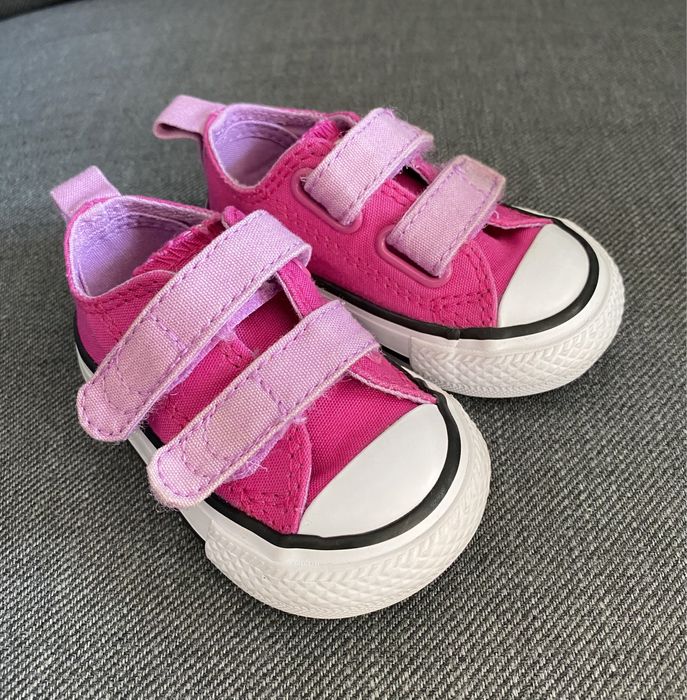 Converse - trampki na rzep dla dziewczynki r. 18
