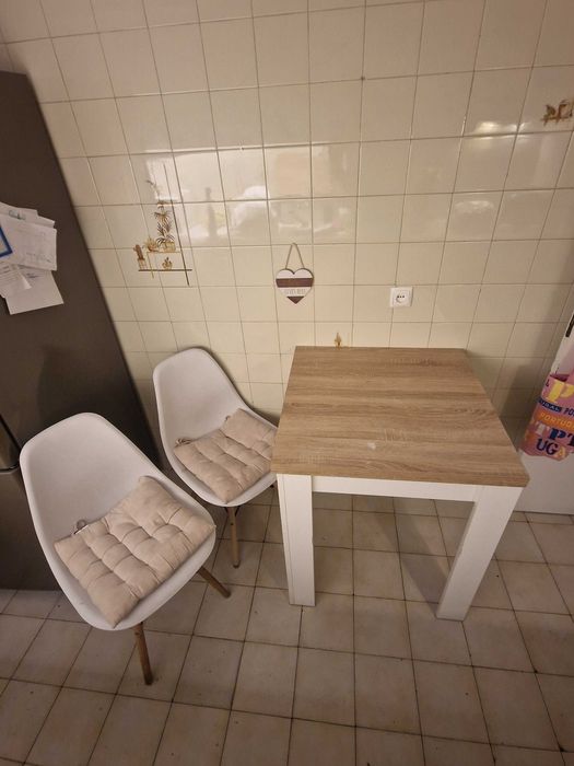 Mesa Apoio Cozinha c 2 Cadeiras