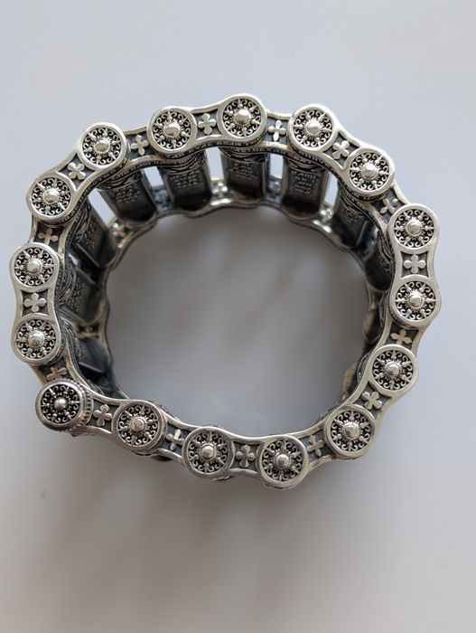 Ексклюзив браслет 550г чоловічий срібний мужской серебряний 925