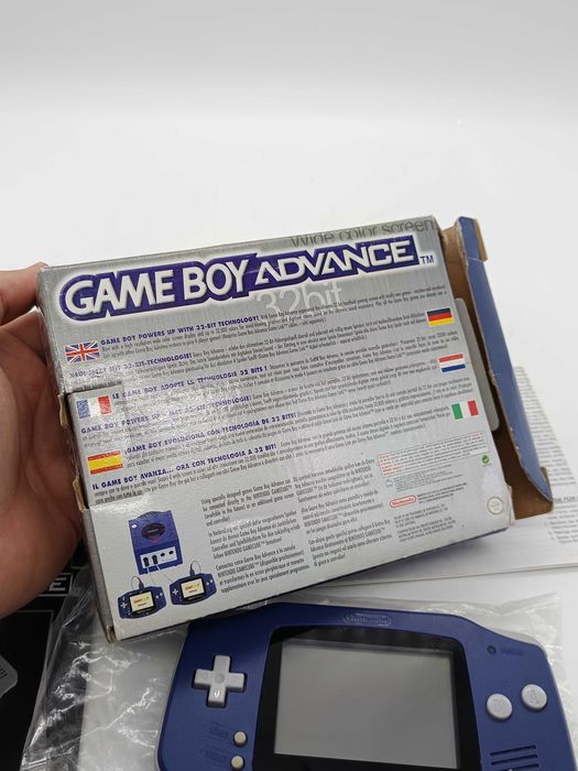 Konsola Nintendo Game Boy Advance + Karton BOX + Instrukcje