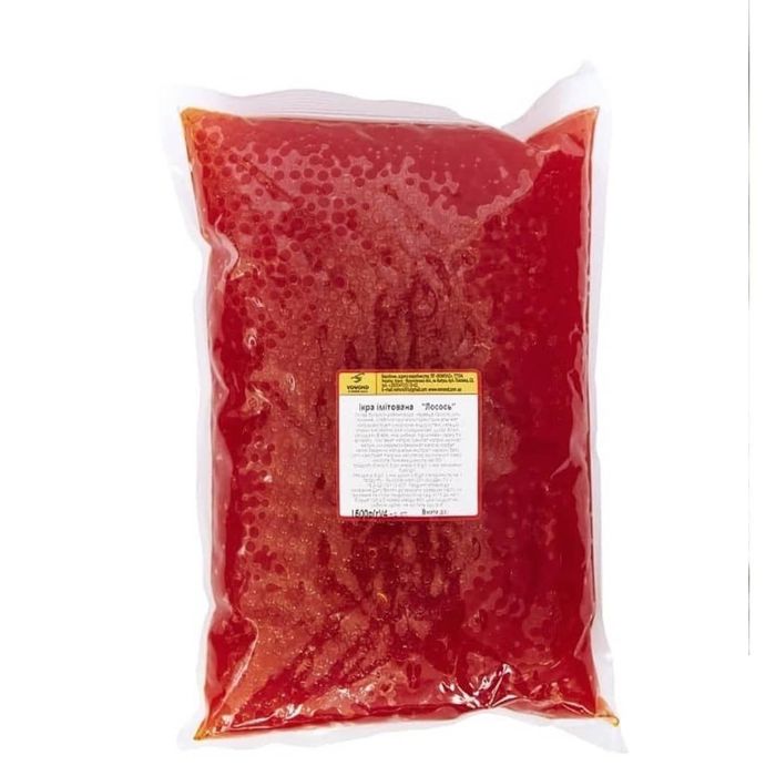 Икра красной рыбы Сьомга -имитация икры Капс систем