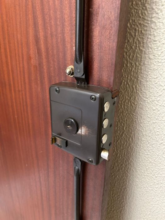 Porta com fechadura