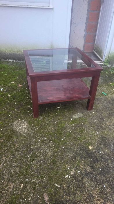Mesa Centro Apoio Forte Vidro