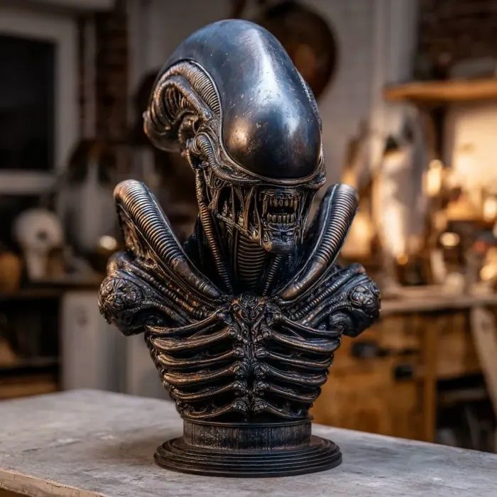 Статуя ксеноморфа прибульця