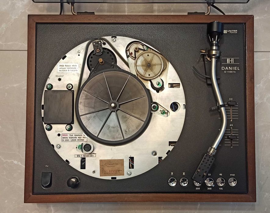 Gramofon Unitra Daniel G-1100 fs 1979