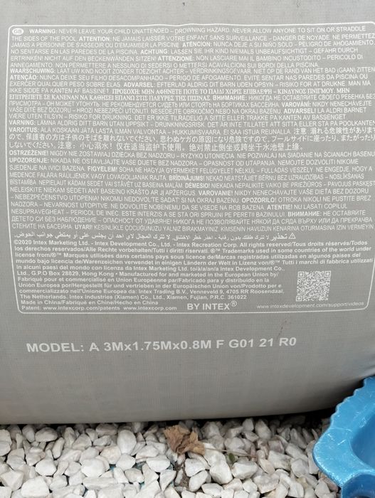 Piscina Intex 3x1.75