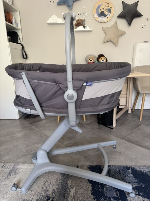 Chicco Baby Hug Air 4w1 – wielofunkcyjne łóżeczko dziecięce - Dark Grey