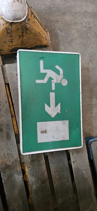Sinalética de saída de emergência