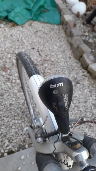 Rower miejski czarny