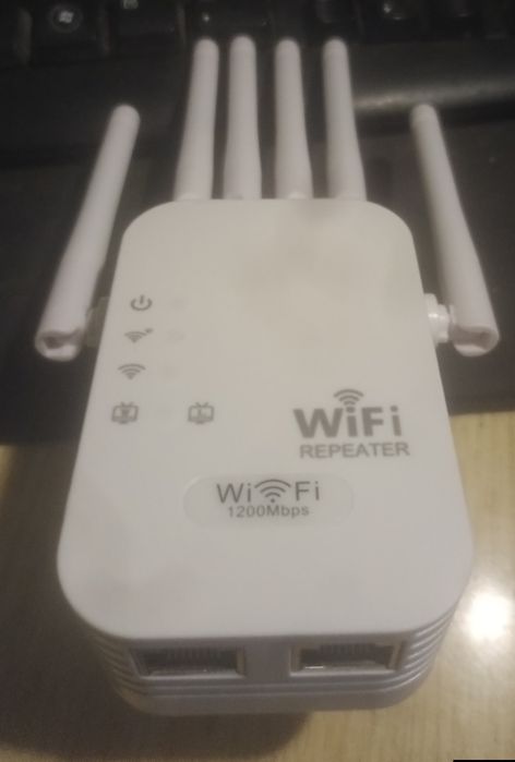 Wifi  репитер, ретранслятор, роутер, підсилювач сигналу WiFi 1200M