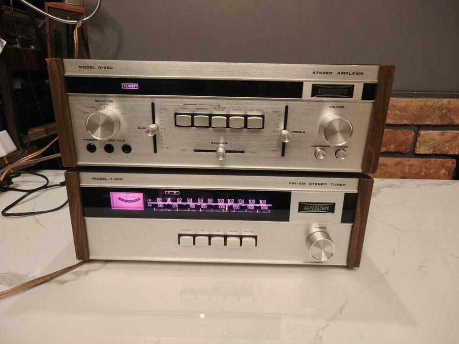 MARANTZ / SUPERSCOPE A-260 T-220 Wzmacniacz + tuner ! Unikat