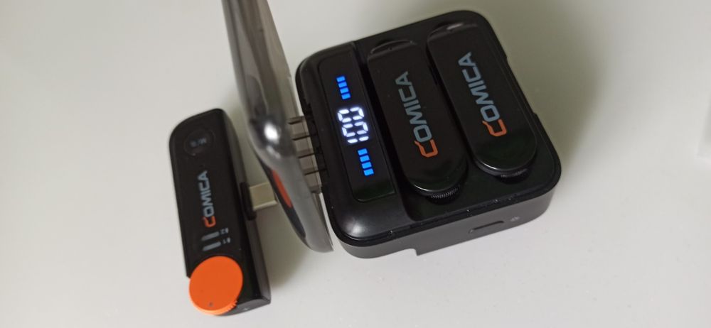 COMICA VimoS-UC.   Петличні мікрофони.